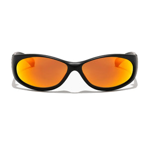 Ritual Demon Speed Sunglasses Matte Black/Reflective Orange Polarised | Shop sunglasses online with Pavement Skate Store with free Aotearoa shipping over $100*
