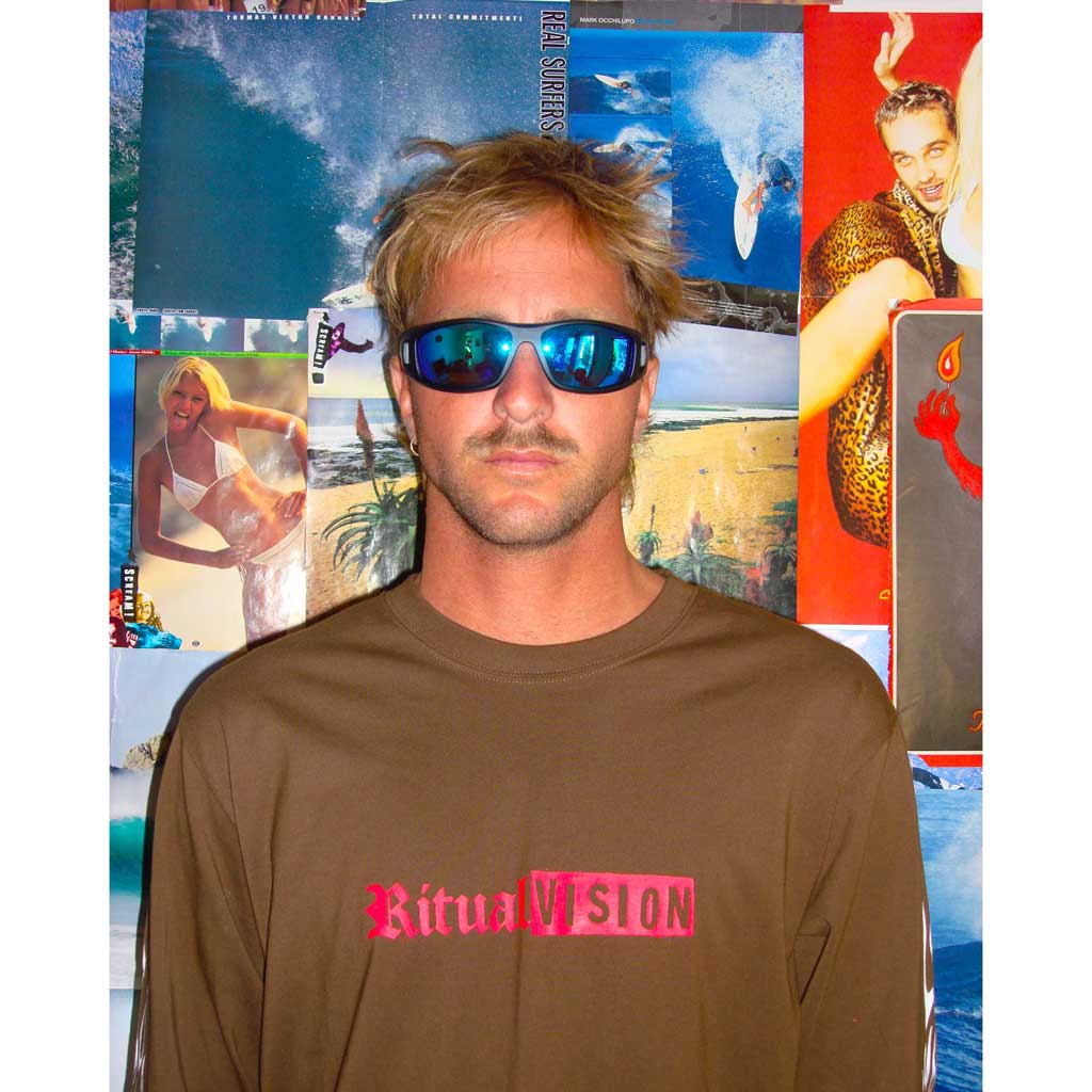 Ritual Dragster Sunglasses - Matte Black/Blue Reflective Polarised | Shop sunglasses online with Pavement Skate Store with free Aotearoa shipping over $100*