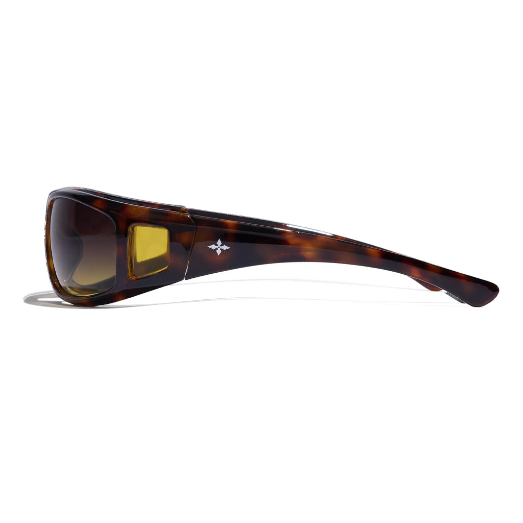 Ritual Dragster Sunglasses - Smokey Tort/Amber Fade Polarised | Shop sunglasses online with Pavement Skate Store with free Aotearoa shipping over $100*