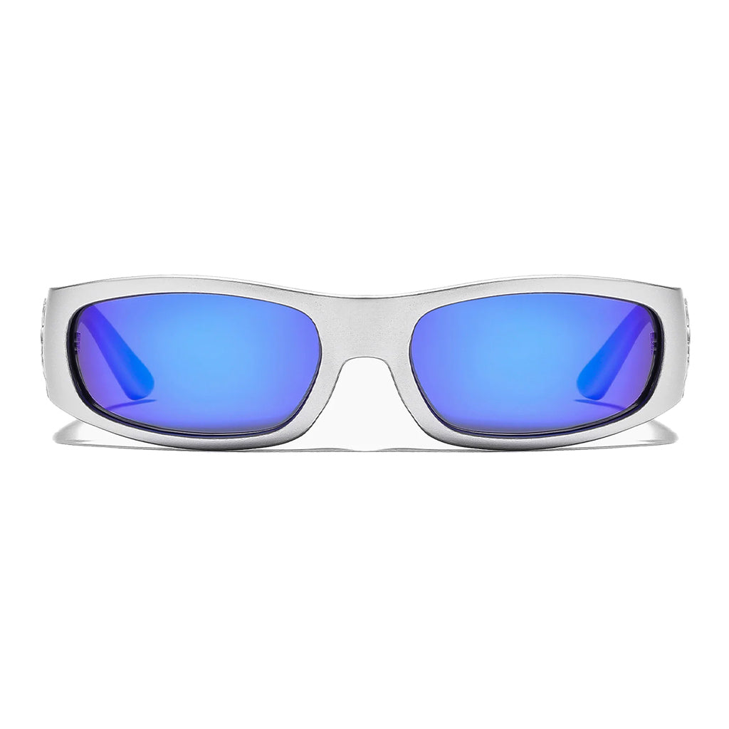 Ritual Parasite Sunglasses - Matte Chrome/Blue Reflective Polarised | Shop sunglasses online with Pavement Skate Store with free Aotearoa shipping over $100*!