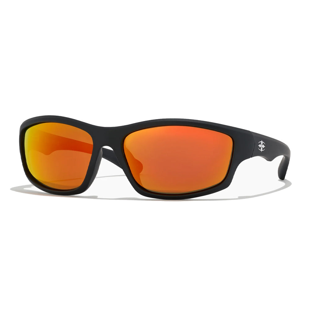 Ritual Teenage Zero Sunglasses Matte Black/Reflective Orange Polarised | Shop sunglasses online with Pavement Skate Store with free Aotearoa shipping over $100*