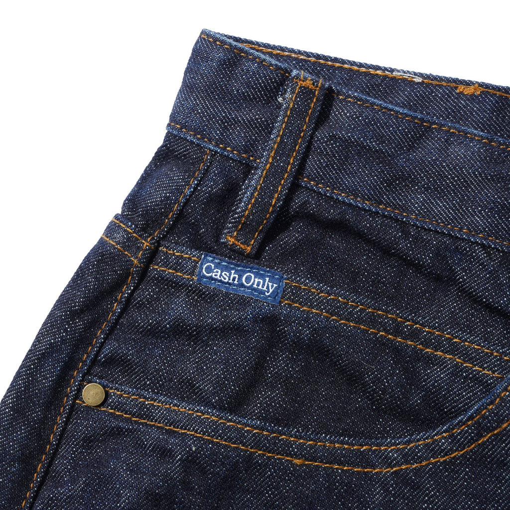 Cash Only Rodeo Denim Jeans in Blue Selvedge | Shop Cash Only clothing online with Pavement + Free Aotearoa NZ shipping over $100*!