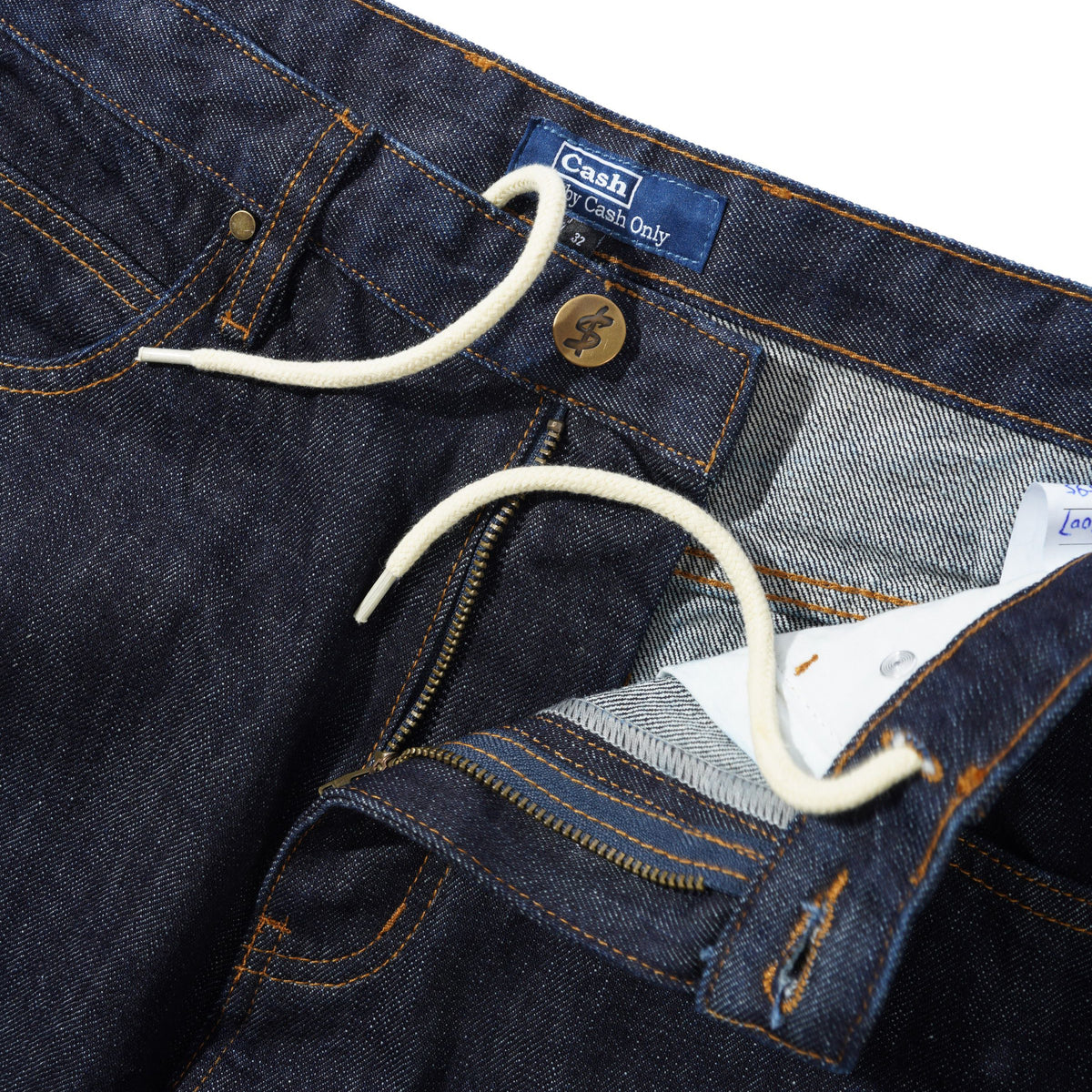 Cash Only Rodeo Denim Jeans in Blue Selvedge | Shop Cash Only clothing online with Pavement + Free Aotearoa NZ shipping over $100*!