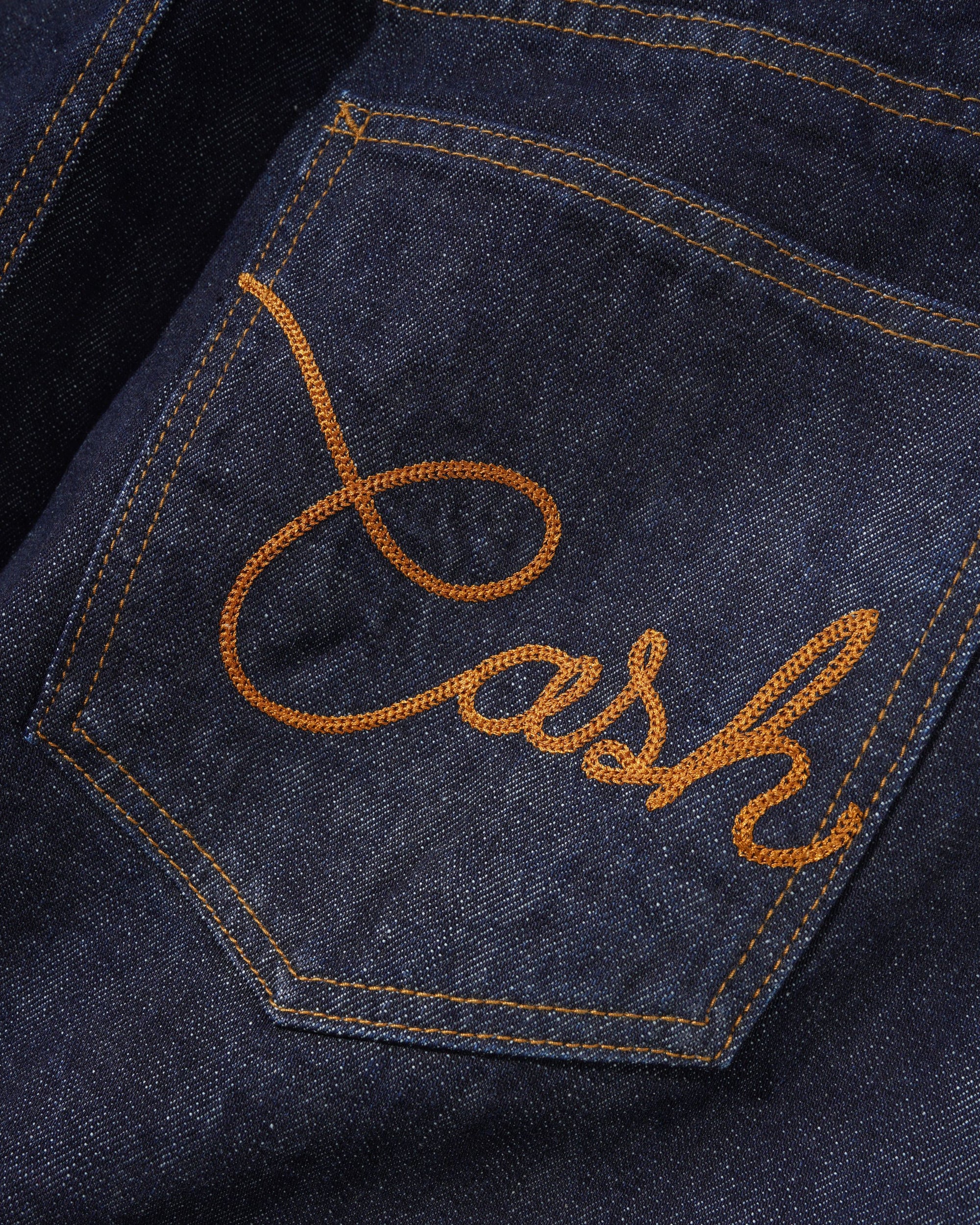 CASH ONLY RODEO DENIM JEANS - BLUE SELVEDGE