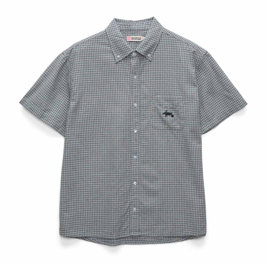 S/Double Oxford Classic S/S Shirt - Pool Blue Check. 100% Cotton Yarn-Dyed Check. Style: SD024S3400. Shop all new S/Double premium streetwear and accessories from the legendary Shawn Stüssy online with Pavement, Ōtepoti Dunedin's independent skate store est. 2009. Free Aotearoa NZ shipping over $150.