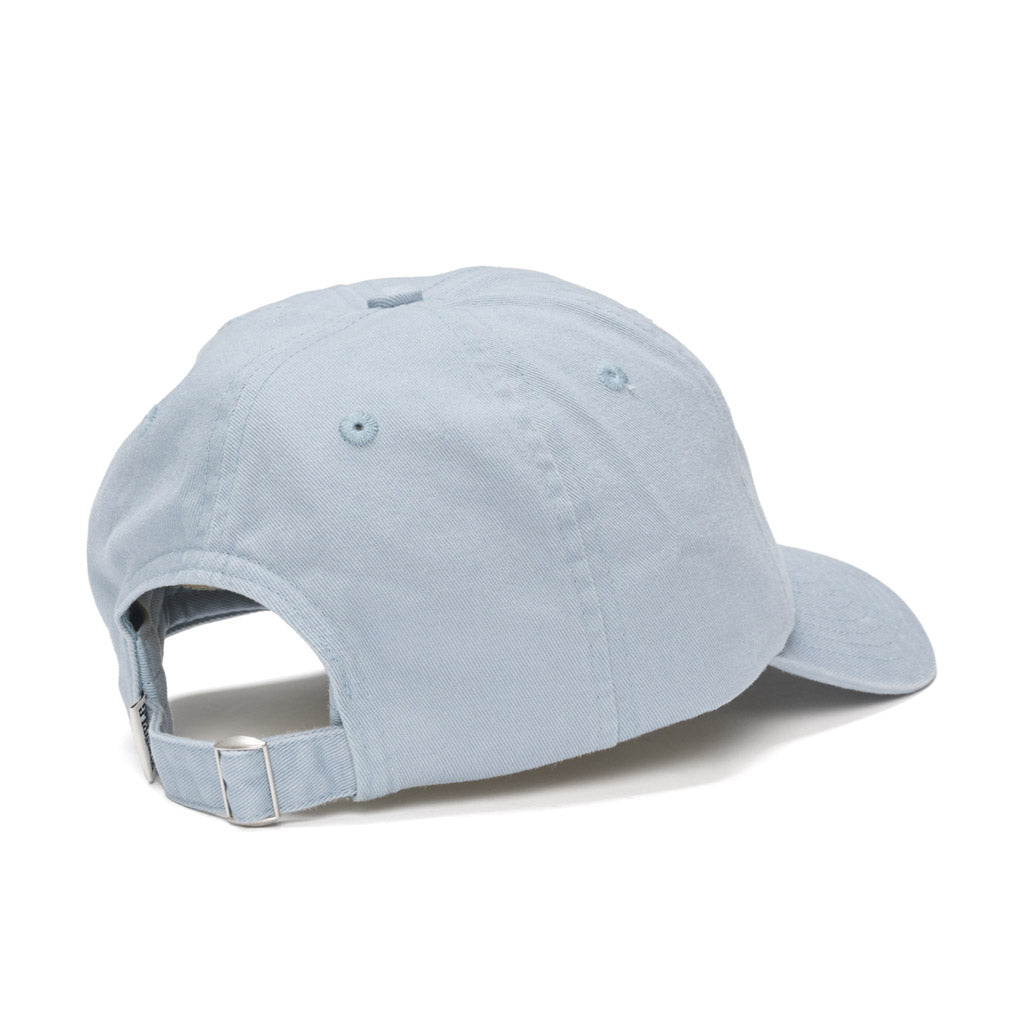 S/DOUBLE SHAWN SCRIPT STRAPBACK CAP - STEEL