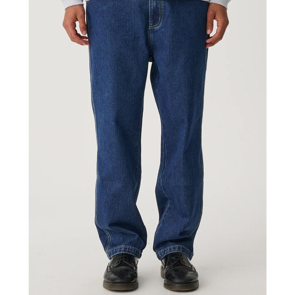Shop the S/Double Standard Denim Jean in One Wash from Pavement Skate Shop! Order online and get free shipping on orders over $100*