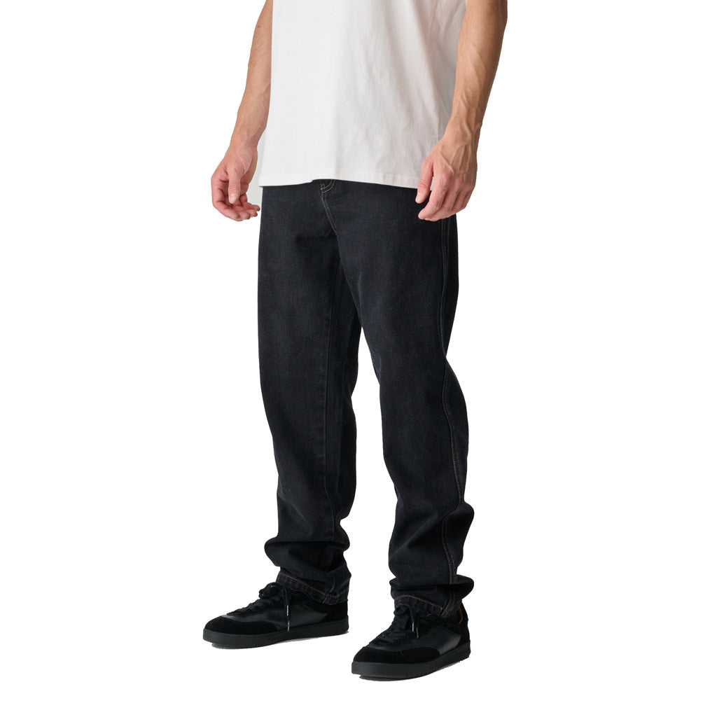 S/Double Denim Standard Jean - Black Rinse | Free Aotearoa shipping over $100* when you shop S/Double online with Pavement Skate Store!