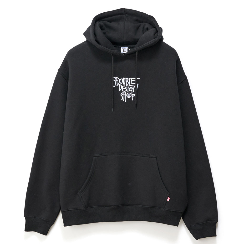 S/Double Dot Shop Hood - Black | Free Aotearoa shipping over $100* when you shop S/Double online with Pavement Skate Store!