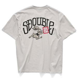 S/Double Rabbit Tee - Light Blue | Free Aotearoa NZ shipping over $100* when you buy S/Double online with Pavement Skate Store.