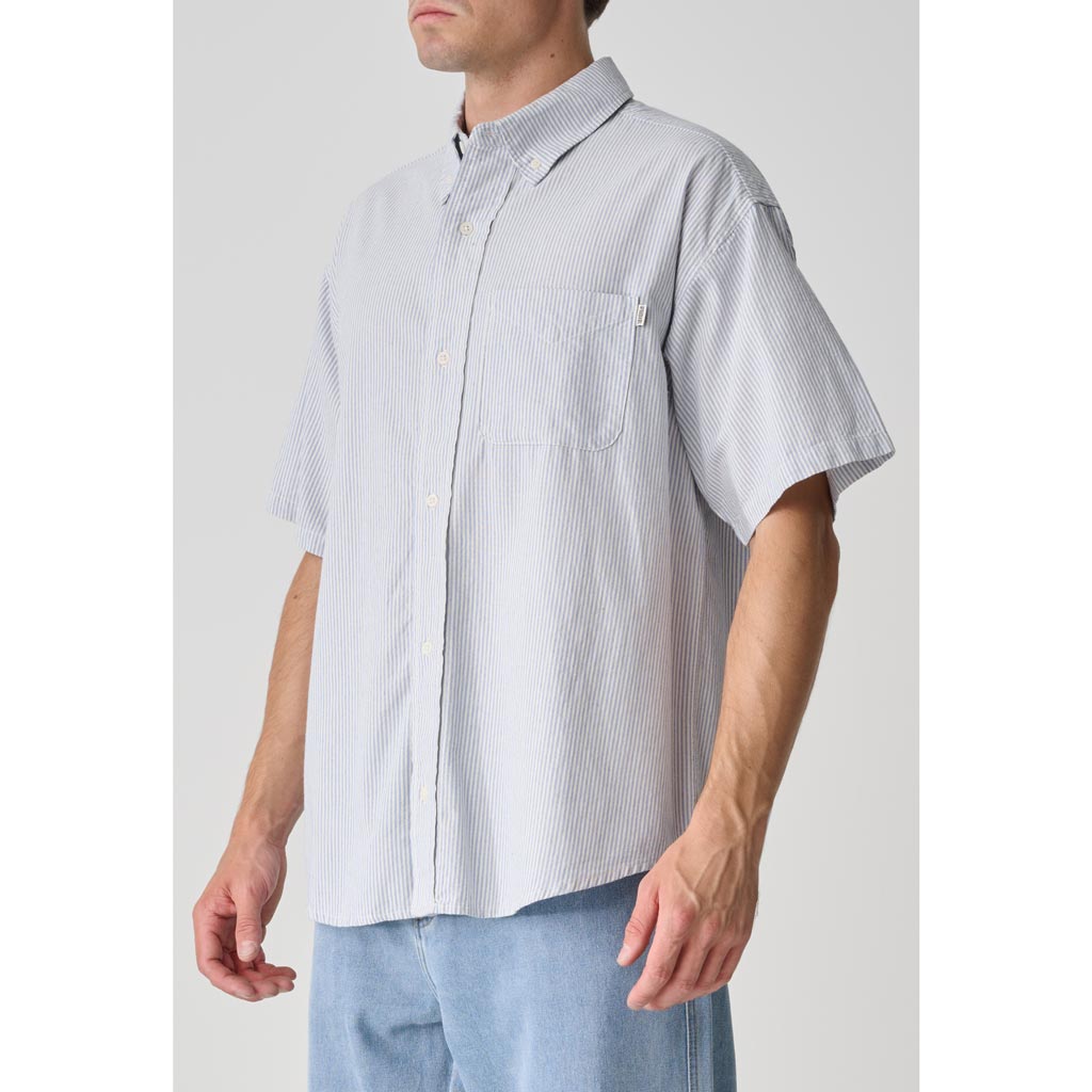 S/Double Stripe SS Shirt - Striped | Free Aotearoa NZ shipping over $100* when you buy S/Double online with Pavement Skate Store.