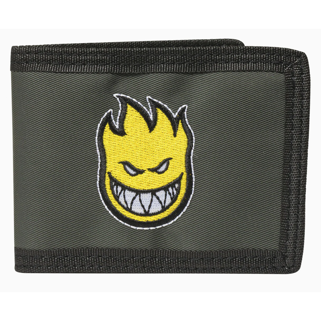 Spitfire Bighead Wallet. Charcoal/Yellow -4.5X3.75 (inch dimensions). Bi-Fold. Shop Spitfire streetwear & accessories online and instore. Fast, free NZ shipping when you spend over $100 on your order. Afterpay and Laybuy available. Pavement skate store, Dunedin.