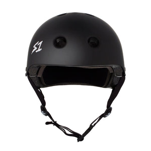 S1 Lifer Helmet - Matte Black | Free Aotearoa shipping on all skate helmet orders over $100* with Pavement Skate Store!