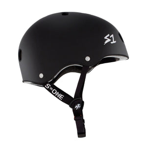 S1 Lifer Helmet - Matte Black | Free Aotearoa shipping on all skate helmet orders over $100* with Pavement Skate Store!