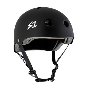 S1 Lifer Helmet - Matte Black | Free Aotearoa shipping on all skate helmet orders over $100* with Pavement Skate Store!