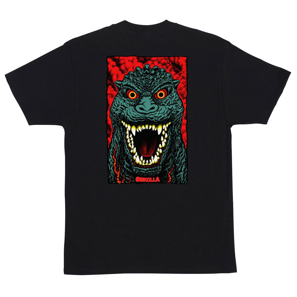 Santa Cruz Godzilla Destroyer Stripes S/S Heavyweight Tee - Black. Shop Santa Cruz skateboards x Godzilla limited edition skateboards and clothing online with Dunedin's independent skate store, Pavement. Free shipping across New Zealand over $150 - Same day Dunedin delivery.