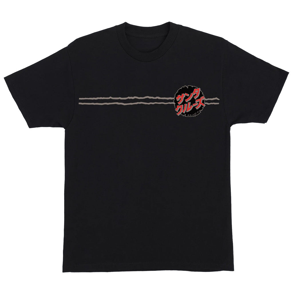 Santa Cruz Godzilla Destroyer Stripes S/S Heavyweight Tee - Black. Shop Santa Cruz skateboards x Godzilla limited edition skateboards and clothing online with Dunedin's independent skate store, Pavement. Free shipping across New Zealand over $150 - Same day Dunedin delivery.