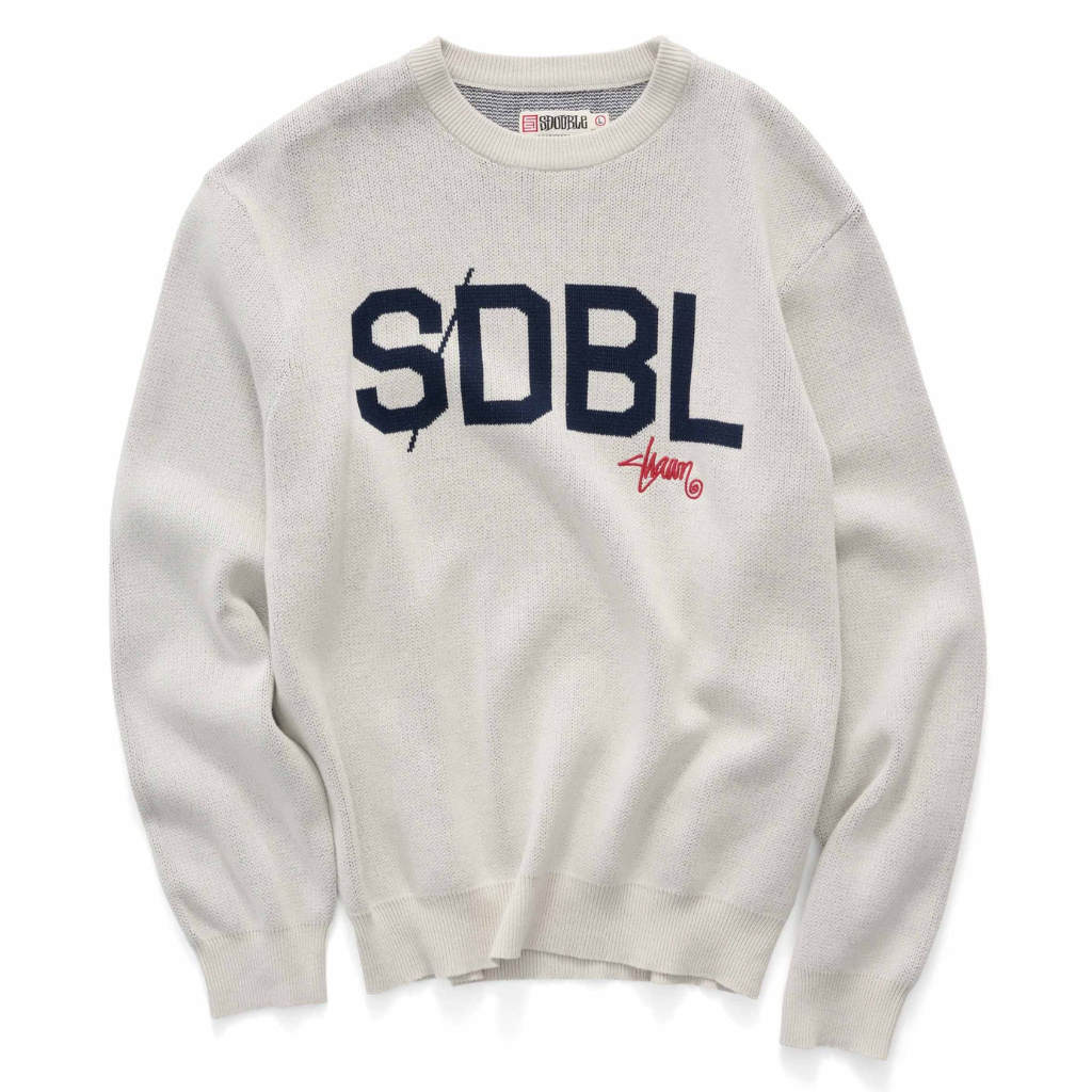 S/Double SDBL Knit Sweater in Natural | Shop S/Double online with Pavement with free Aotearoa NZ shipping on orders over $100*!
