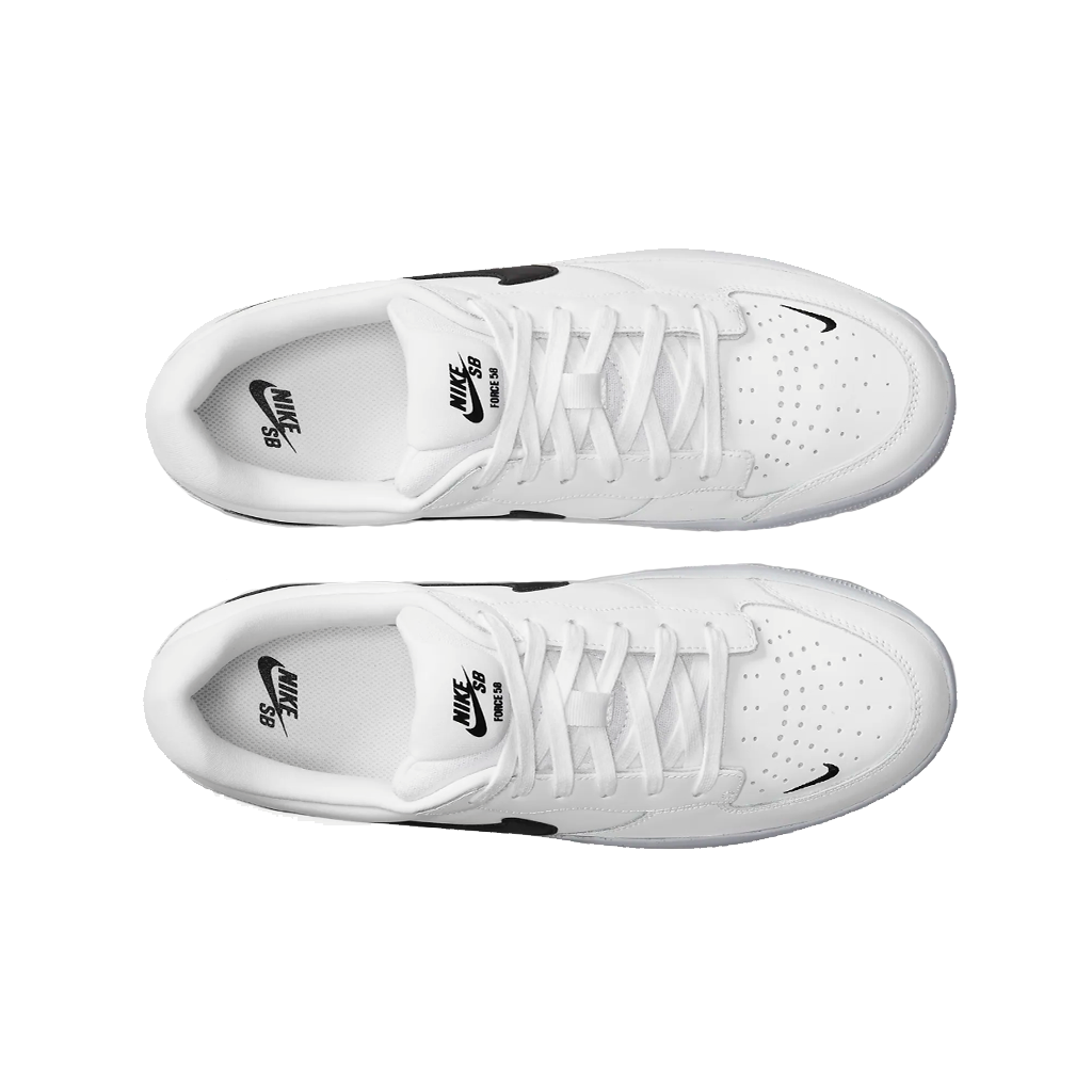 Nike SB Force 58 Premium - White/Black | - Pavement NZ