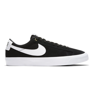 Nike SB Zoom Blazer Low Pro GT. Colour: Black/Black/Gum Light Brown/White. Style: DC7695-002. Shop Nike SB skateboarding shoes, apparel, headwear and accessories. Free N.Z shipping on orders over $100. Pavement skate store, Dunedin.