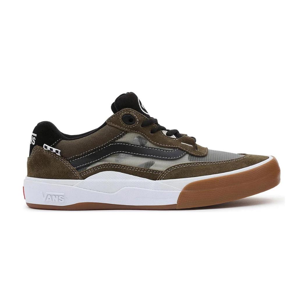 Vans Wayvee - Dark Olive Designed from the ground up with input from skateboarders who know what it means to push the limits of style and progression, the Wayvee is the all-in-one shoe that delivers unbelievable flex, incredible durability, and maximum impact cushioning. Free NZ delivery. Pavement skate shop, Dunedin
