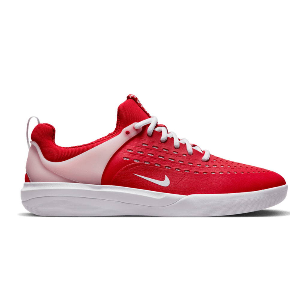 Nike SB Nyjah 3 Shoe - University Red/White. Light. Effortless. On point. Product code - DV1187-600. Shop our collection of Nike SB shoes and apparel, and cop free NZ shipping on orders over $100. Pavement skate shop, Dunedin.