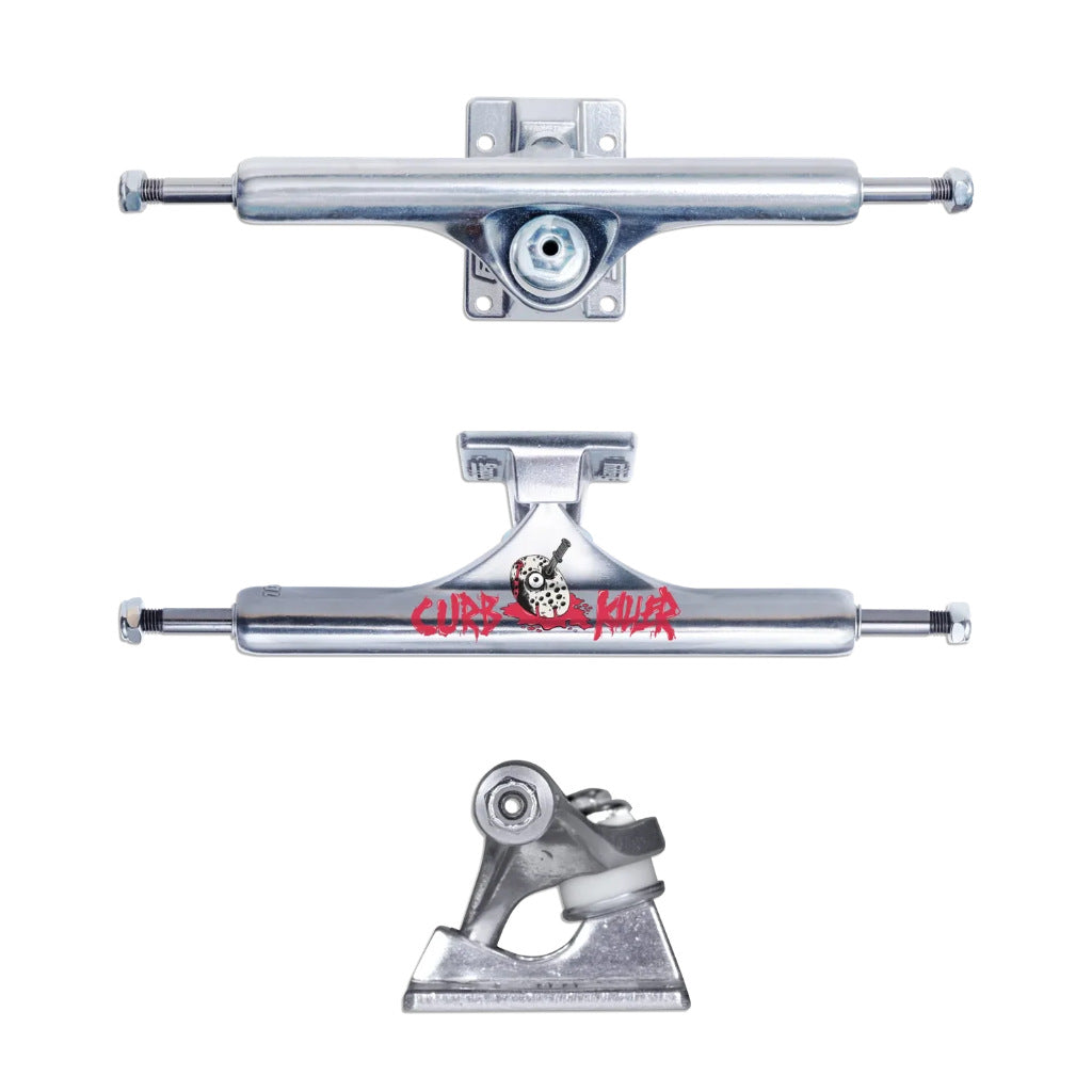Slappy Curb Killer II Hollow Inverted Kingpin 10.0 Skateboard Trucks | Shop everything skate online wth Pavement Skate Store with free NZ shipping over $100*!