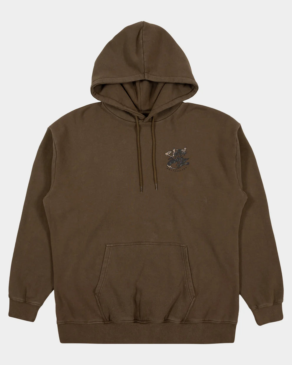 SANTA CRUZ PACE DEATHTRAP OVERSIZED HOODIE - ARMY