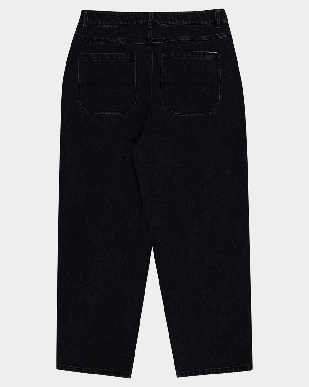 SANTA CRUZ WINKOWSKI EIGHTH PLANET BAGGY DENIM PANT - WASHED BLACK