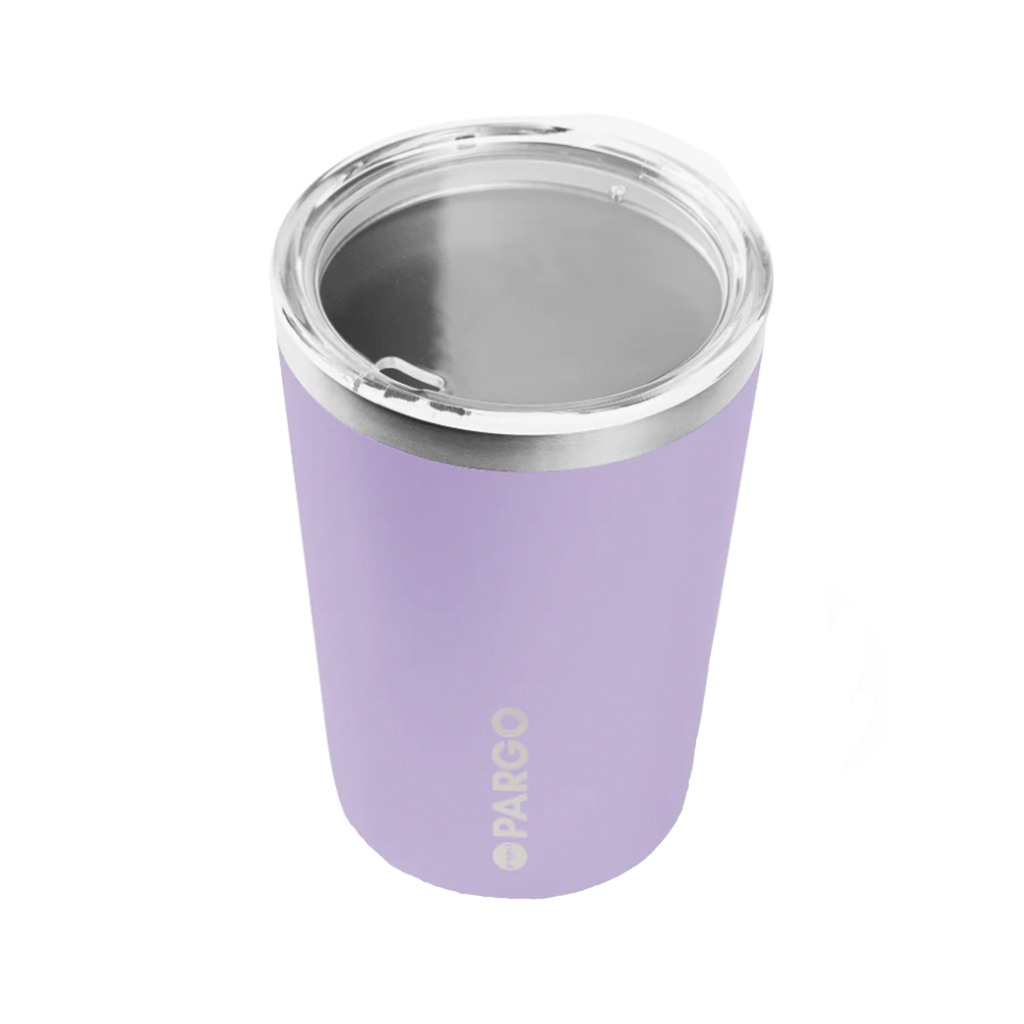 Project Pargo 12oz Insulated Reusable Cup - Love Lilac. Insulated Keeps drinks seriously Hot or Cold for hours for Up to 12 hours cold & 6 hours hot. Free NZ shipping when you spend over $100 on your Project Pargo order. Dunedin's locally owned and operated skate store, Pavement. 