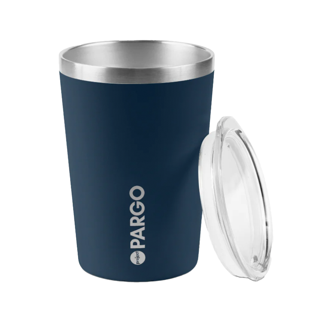 Project Pargo 12oz Insulated Reusable Cup - Deep Sea Navy. Shop Project PARGO premium insulated reusable water bottles, reusable coffee cups and stubby holders made from high-grade stainless steel. Buy now. Free Aotearoa New Zealand delivery on orders over $150 when you shop online with Pavement skate store Dunedin.