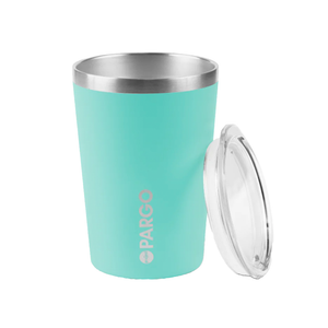 Project Pargo 120z Insulated Reusable Cup - Island Turquoise. Insulated Keeps drinks seriously Hot or Cold for hours- Up to 12 hours cold & 6 hours hot. Free NZ shipping when you spend over $100 on your Project Pargo order. Pavement, Dunedin's locally owned and operated skate store. 