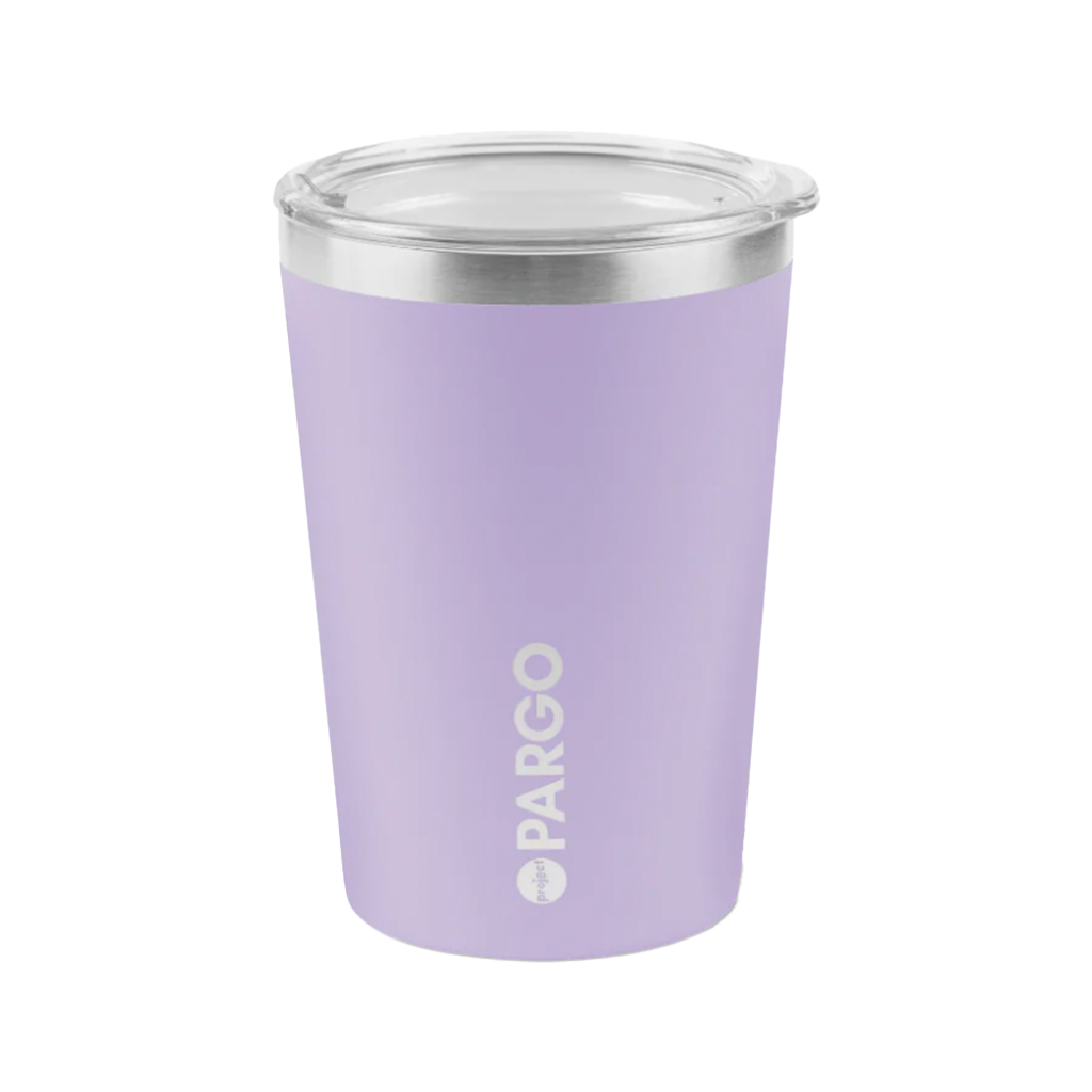 Project Pargo 12oz Insulated Reusable Cup - Love Lilac. Shop Project PARGO premium insulated reusable water bottles, reusable coffee cups and stubby holders made from high-grade stainless steel. Buy now. Free Aotearoa New Zealand delivery on orders over $150 when you shop online with Pavement skate store Dunedin.