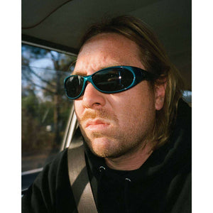 Ritual Demon Speed Sunglasses Matte Black/Reflective Orange Polarised | Shop sunglasses online with Pavement Skate Store with free Aotearoa shipping over $100*