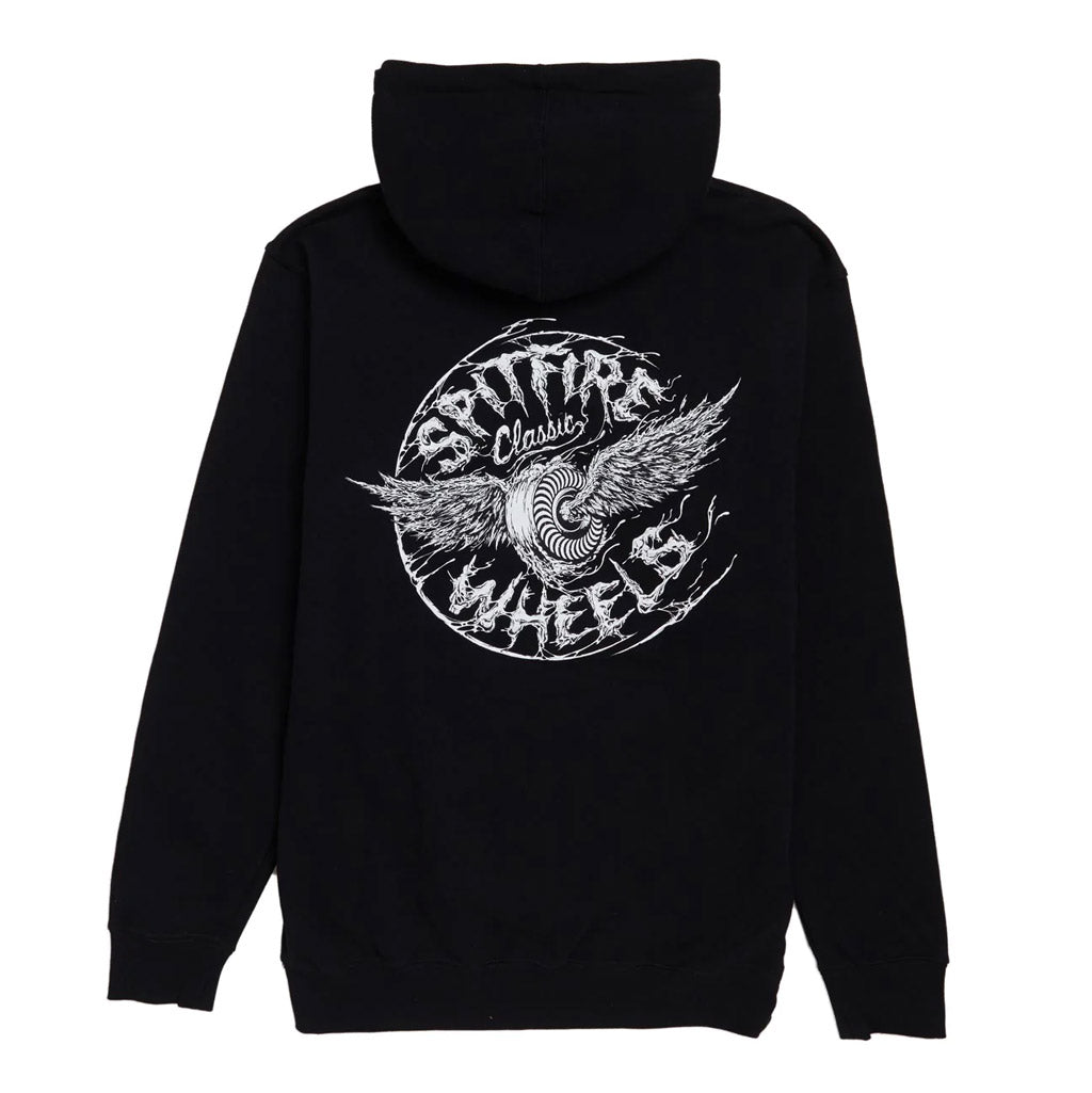SPITFIRE DECAY FLYING CLASSIC HOODY - BLACK