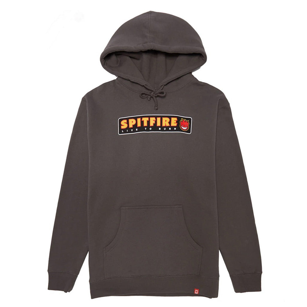 Spitfire LTB Hoody - Charcoal/Multi. Shop Spitfire clothing, skateboard wheels and accessories online with Pavement, Dunedin's independent skate store since 2009. Free NZ shipping over $150 - Same day Dunedin delivery - Easy returns.