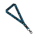 SANTA CRUZ SCREAMING HAND ALL OVER LANYARD - BLACK