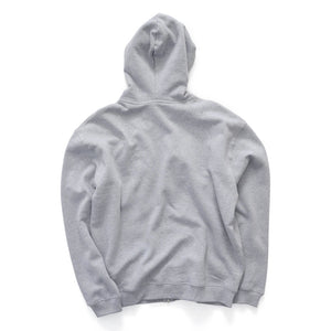 S/Double Cursive Zip Hoodie in Grey Heather | Shop S/Double clothing online with Pavement Skate Store with free Aotearoa NZ shipping over $100*!