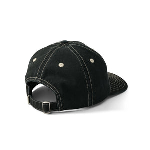S/Double Flavour Dot 6 Panel Ball Cap - Black | Shop S/Double clothing online with Pavement Skate Store with free Aotearoa NZ shipping over $100*!