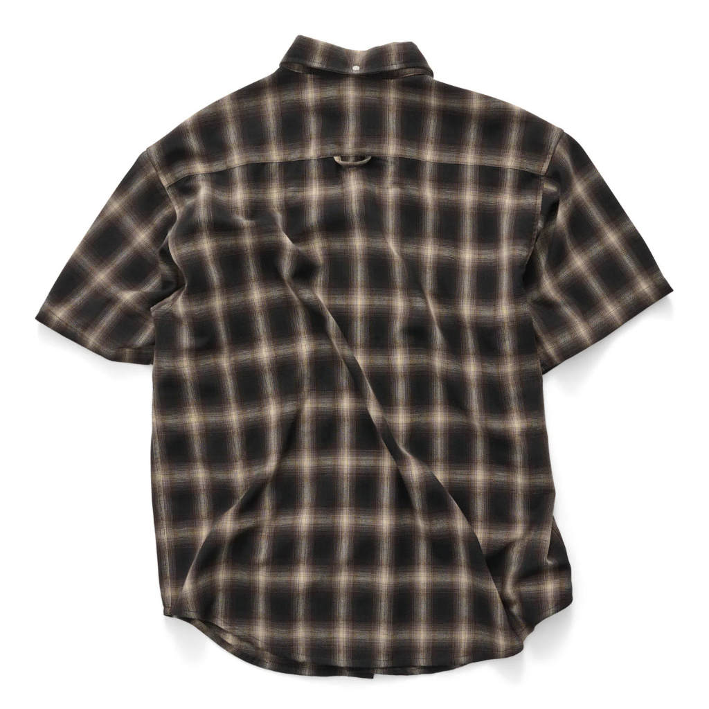 S/Double Hixon Plaid SS Summer Shirt in Bordeaux | Shop S/Double clothing online with Pavement Skate Store with free Aotearoa NZ shipping over $100*!