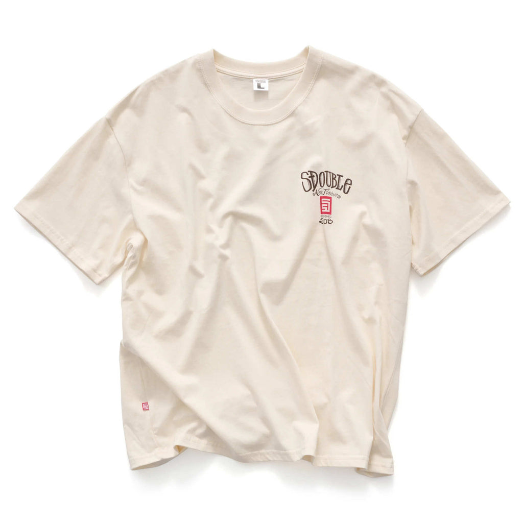 S/Double New Flavour Tee in Unbleached | Shop S/Double clothing online with Pavement Skate Store with free Aotearoa NZ shipping over $100*!