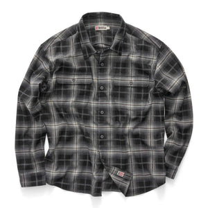 S/Double Pass Flannel Overshirt - Black | Shop S/Double clothing online with Pavement Skate Store with free Aotearoa NZ shipping over $100*!