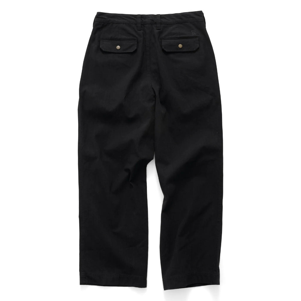 S/Double Wide Cut Field Pant - Black | Shop S/Double clothing online with Pavement Skate Store with free Aotearoa NZ shipping over $100*!