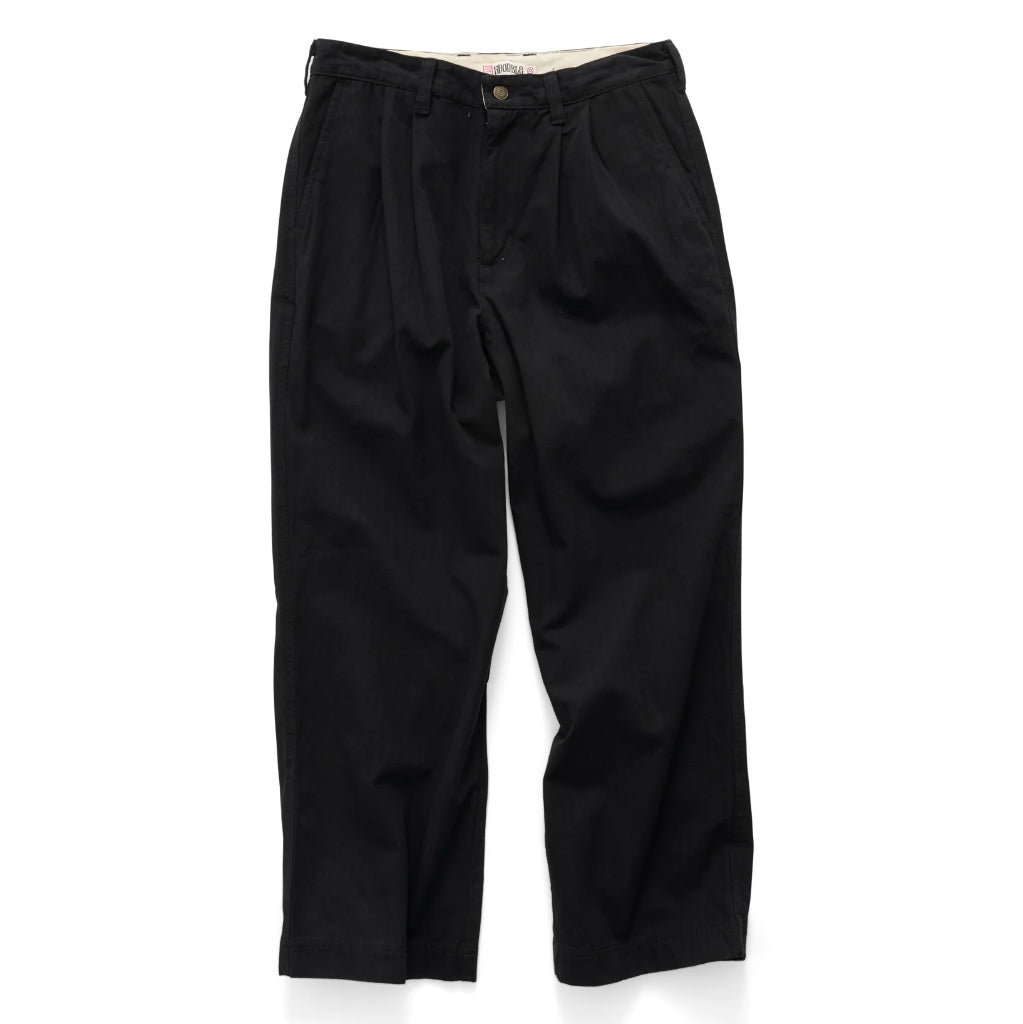 S/Double Wide Cut Field Pant - Black | Shop S/Double clothing online with Pavement Skate Store with free Aotearoa NZ shipping over $100*!