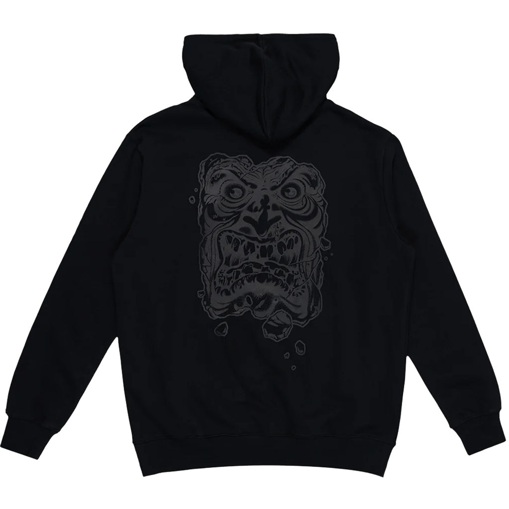 Santa Cruz Roskopp Destruct Face Mono Hoodie Off Black | Shop Santa Cruz online with Pavement Skate Store with free Aotearoa shipping on orders over $100*!