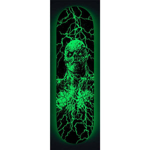 Santa Cruz X Stranger Things Vecna Glow In The Dark Deck 8.5 | Shop skateboard decks online with Pavement Skate Store with free NZ shipping on orders over $100*