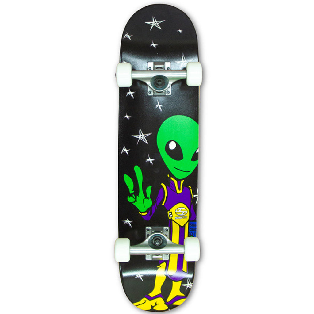 Shifty Visitor Complete Mini 7.25" Skatebaord | Shop complete skateboards with Pavement Skate Store online with free Aotearoa shipping over $100*!