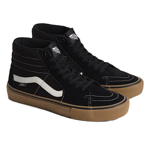 Shop the Vans Skate Sk8-Hi in Black/Gum/White VNOAFCCB9K.BKW online with Pavement Skate Store with free Aotearoa NZ shipping!