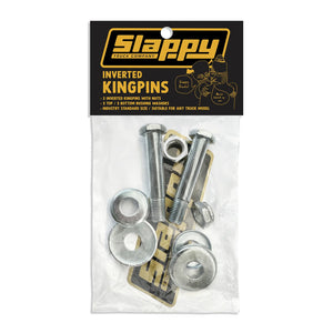 Slappy Trucks Inverted Kingpins Standard Sett | Shop Slappy Trucks online with Pavement Skate Store and enjoy free Aotearoa NZ shipping over $100*!