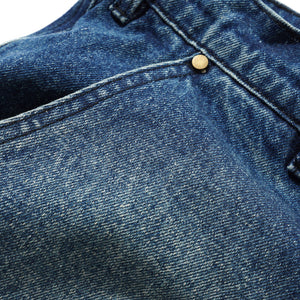 Butter Goods X Peanuts Spike Work Shorts in Distressed Indigo | Shop Butter Goods with free Aotearoa shipping over $100* with Pavement Skate Store online!